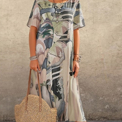 🔥👗Időben korlátozott akció Trópusi szellő ruha
