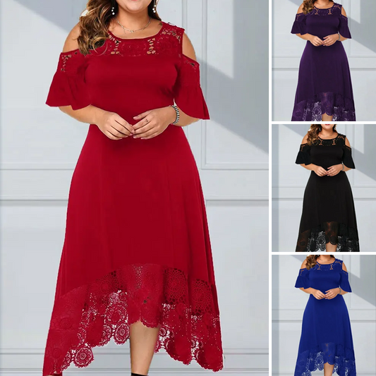 💖 UTOLSÓ NAPI PROMÓCIÓ - 50% KEDVEZMÉNY 💖【🌹Ingyenes nyaklánc 1 rózsával】Elegáns pánt nélküli csipke ruhák