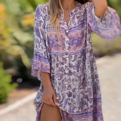 💖 UTOLSÓ NAPI PROMÓCIÓ - 50% KEDVEZMÉNY 💖Nyári virágos ruha