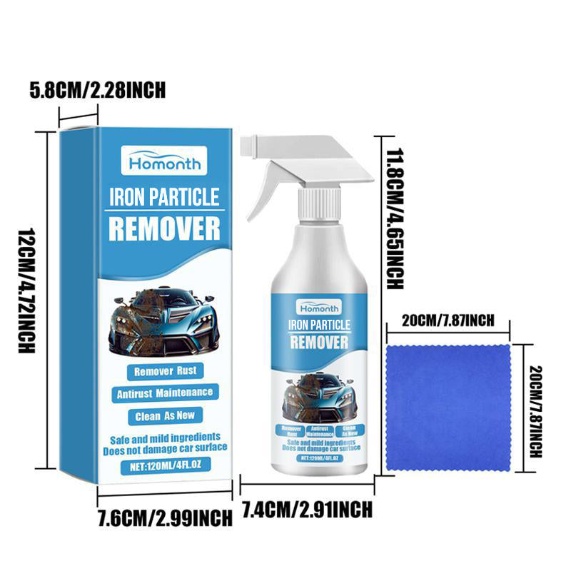 🔥Utolsó nap-Vásárlás 2 kap 1 ingyen🔥Autó rozsda & vasrészecske eltávolító spray