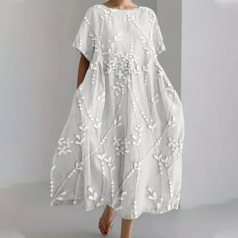 💖 UTOLSÓ NAPI PROMÓCIÓ - 50% KEDVEZMÉNY 💖 Női puha alkalmi laza laza midi ruhák