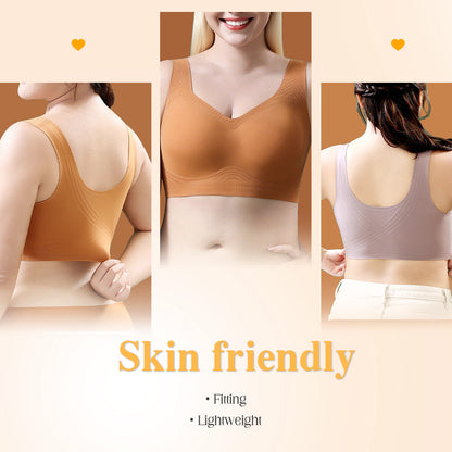 💖Utolsó nap-Vásárlás 1 kap 1 ingyen💖Lélegző, puha, varratmentes, tank top stílusú melltartó