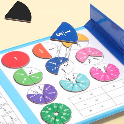 🔥 UTOLSÓ NAPI PROMÓCIÓ - 50% KEDVEZMÉNY 🏅Montessori mágneses könyv tört puzzle