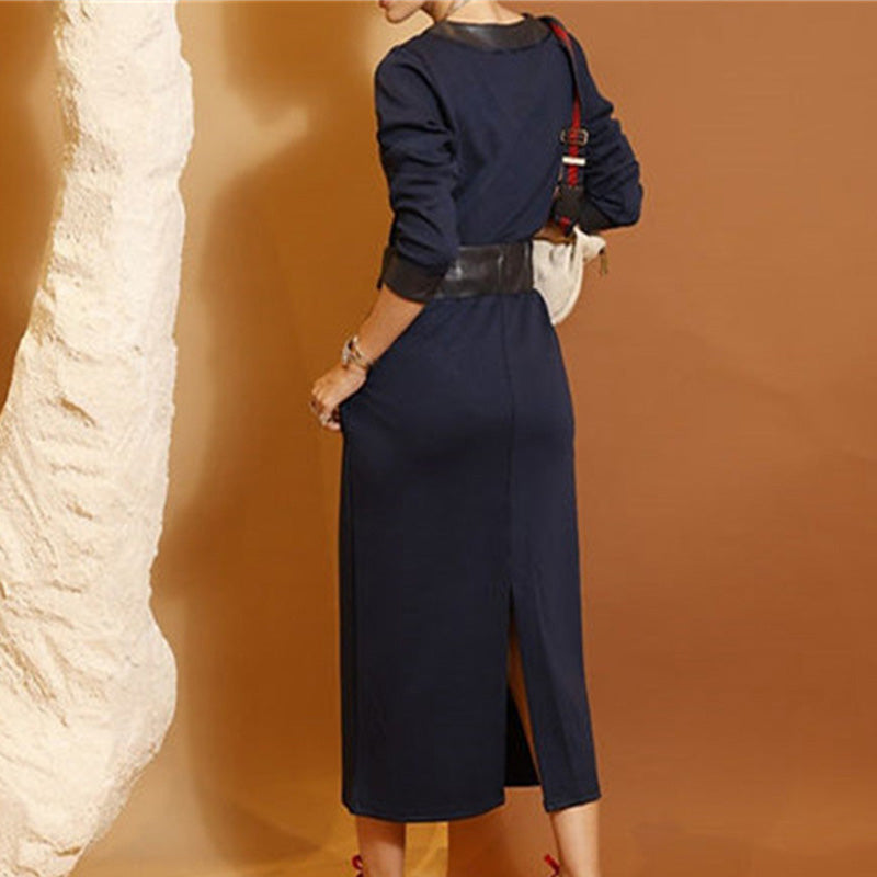 💖 UTOLSÓ NAPI PROMÓCIÓ - 50% KEDVEZMÉNY 💖 Divatos V-nyakú hosszú ujjú felső és szoknya szett